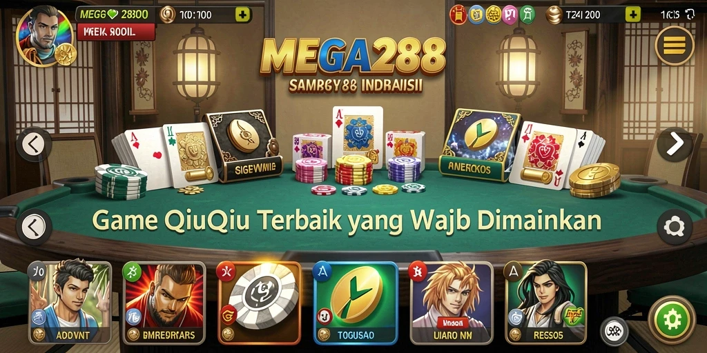 Tampilan gameplay seru dan kompetitif di MEGA288.