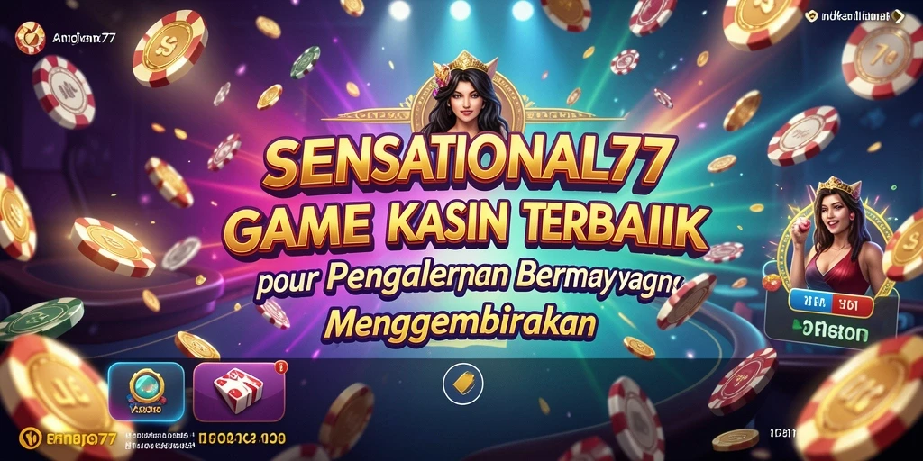 Tampilan gameplay SENSATIONAL77 yang mengasyikkan dan interaktif.