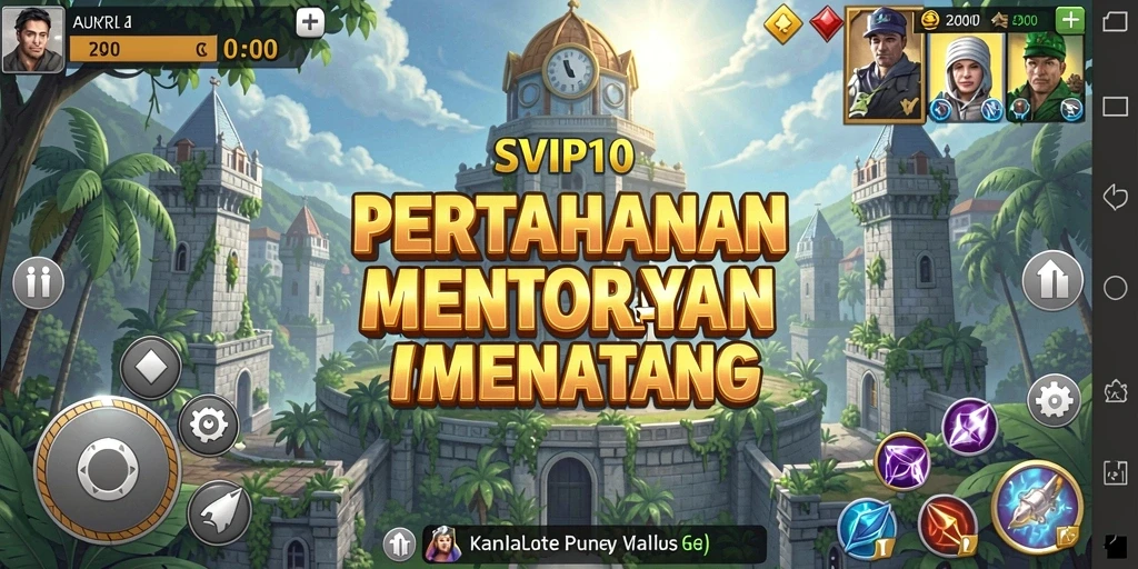 Tampilan gameplay <strong>SVIP10</strong> yang menegangkan dan strategi bertahan.
