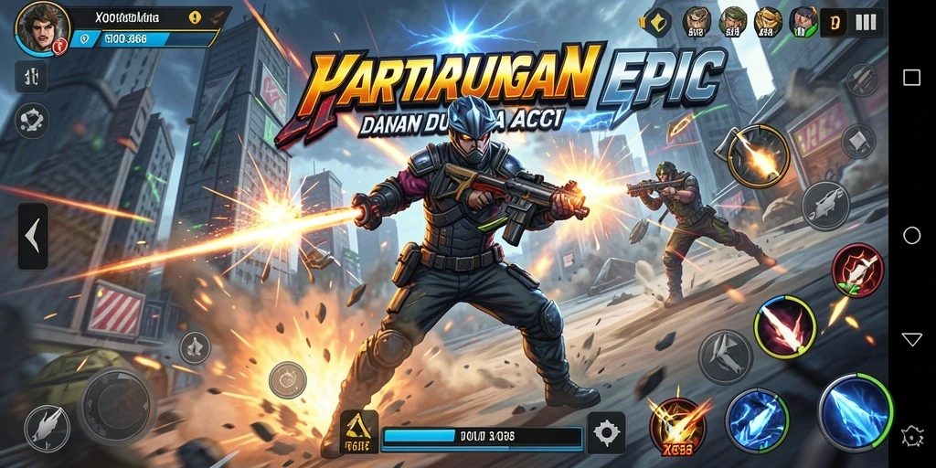 Screenshot menarik dari gameplay aksi XO368 yang mendebarkan.